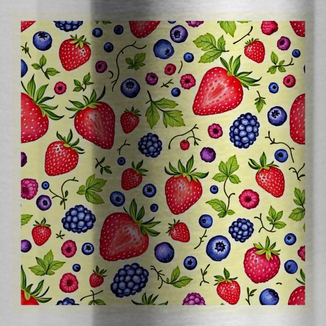 Mixed Berry Seamless Pattern