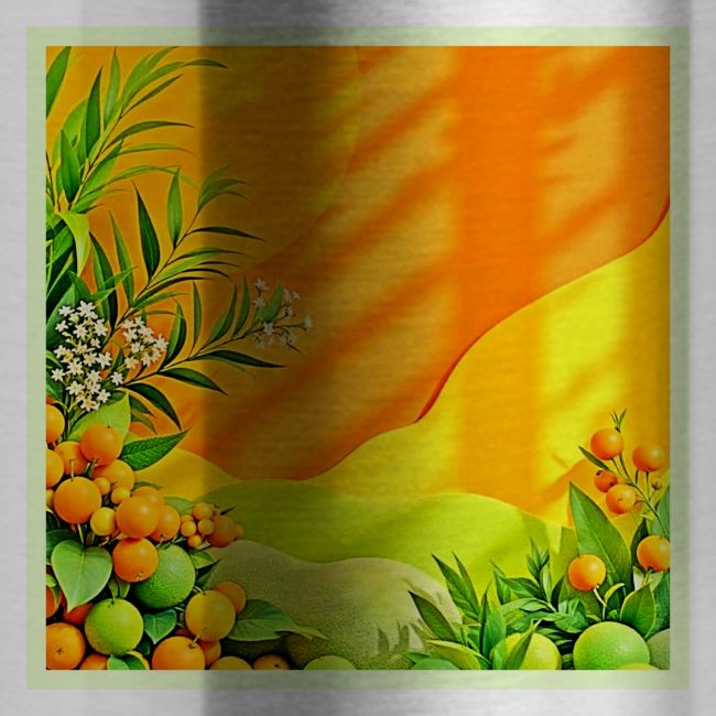 Citrus and Leaves Graphic