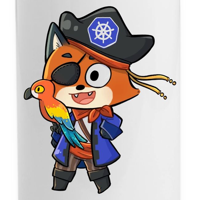 Kubernetes Pirate Foxy w/ Parrot