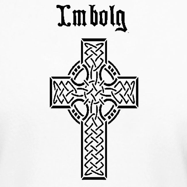 Imbolg Black Logo and Cross