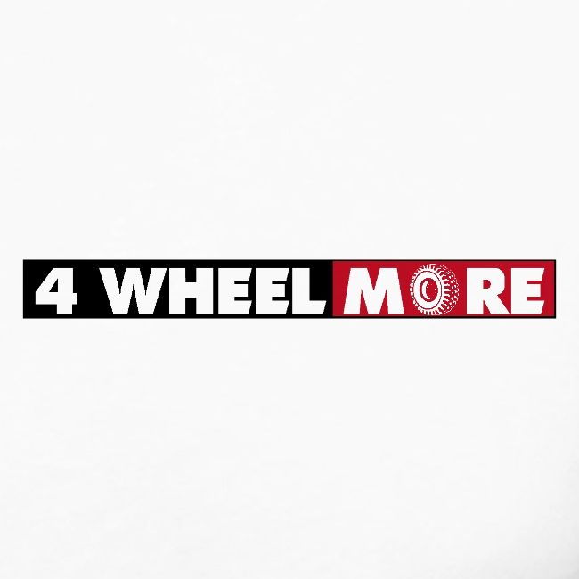 4 Wheel More Rectangle Logo