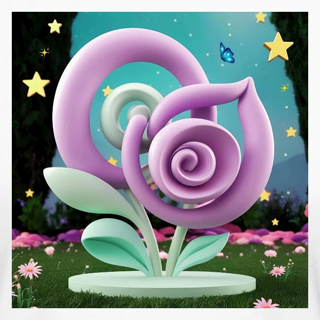 Lila Bloom | Double Floral Eco-Inspired Art