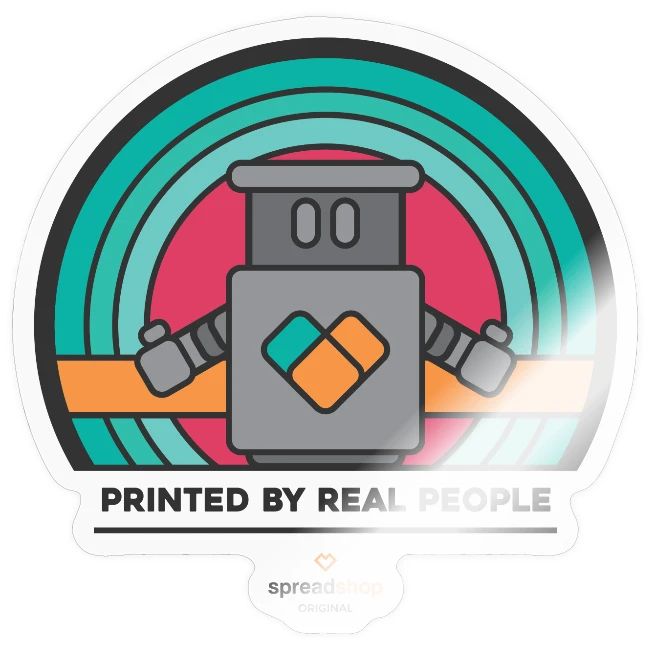 Printed by real people