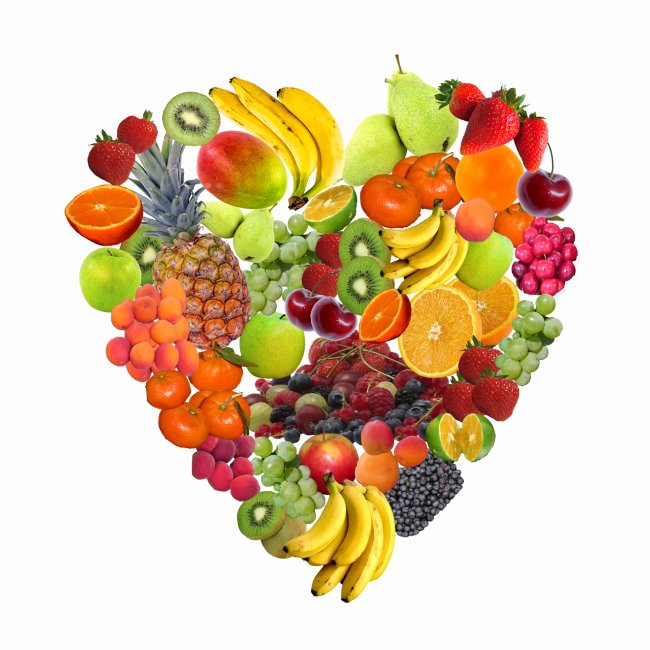 Fruit Heart - Be Healthy - World Vegetarian Day