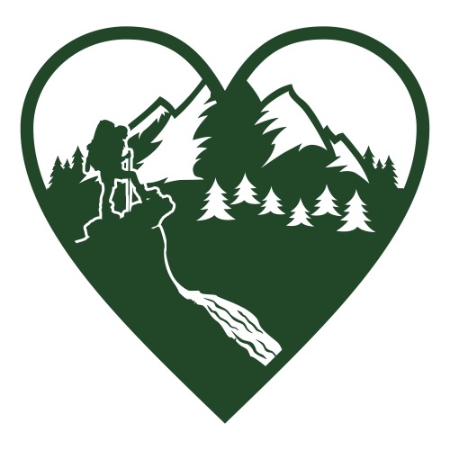 Hiking Love - Sticker