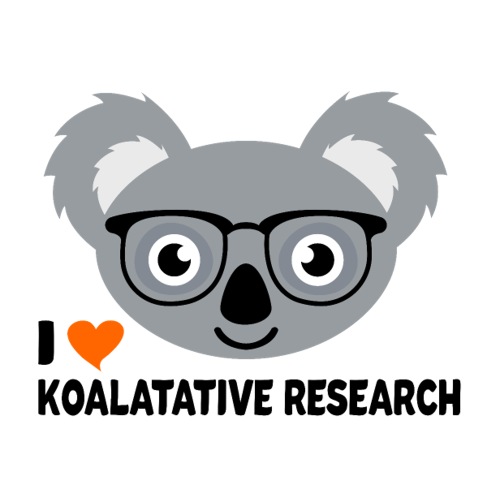 Koalatative Research - Sticker