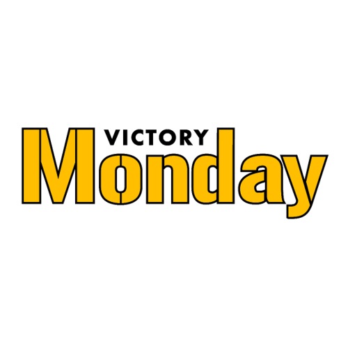 Victory Monday (White/1-sided) - Sticker