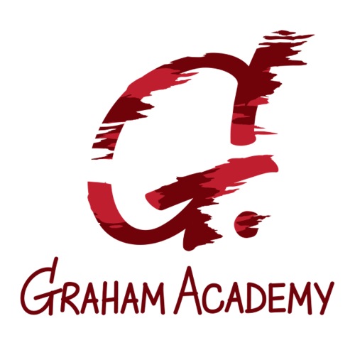 Graham Academy - Logo Red - Sticker