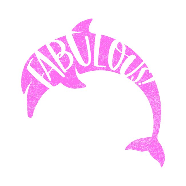 Fabulous Dolphin, Pink