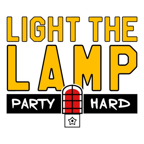 Light the Lamp. Party Hard - Sticker