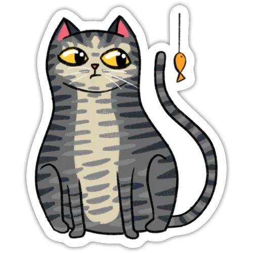 Jimmy McPurrypants - Sticker