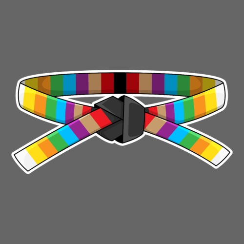 Multicolor Belt - Sticker