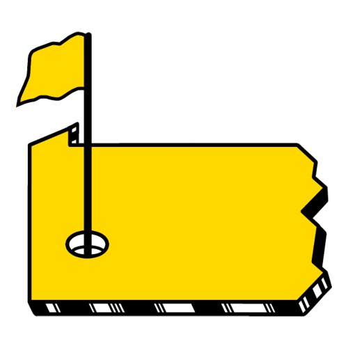 Pittsburgh Golf - Hometahn - Sticker