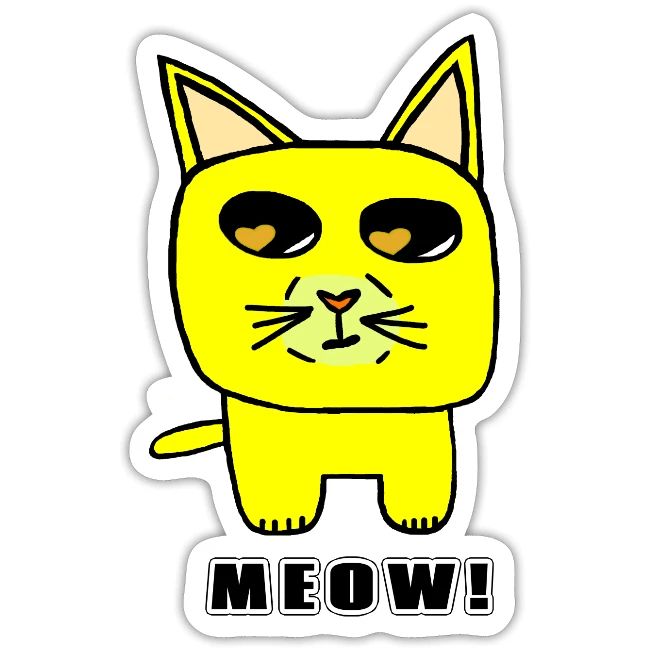 Lemon Metakitten saying Meow