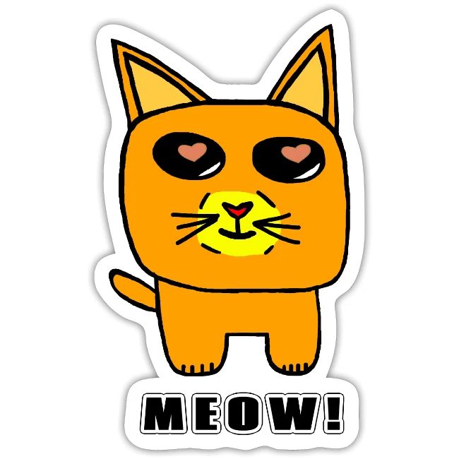 Amber Metakitten saying Meow