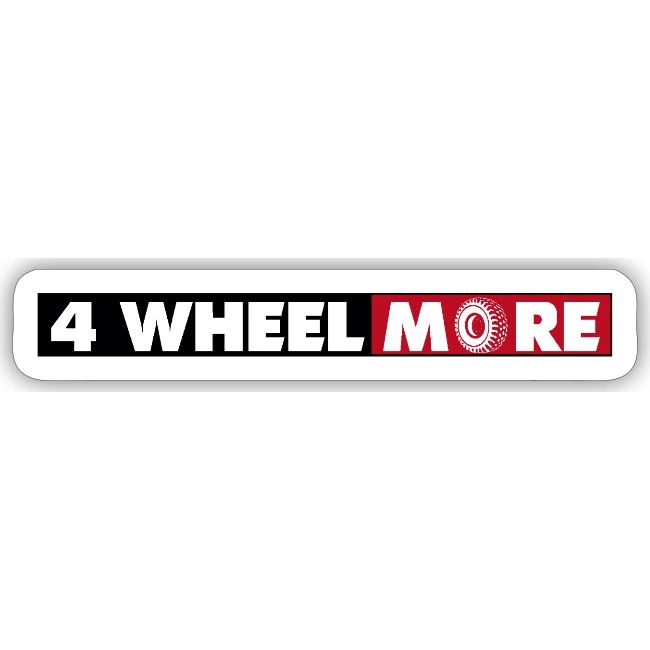 4 Wheel More Rectangle Logo