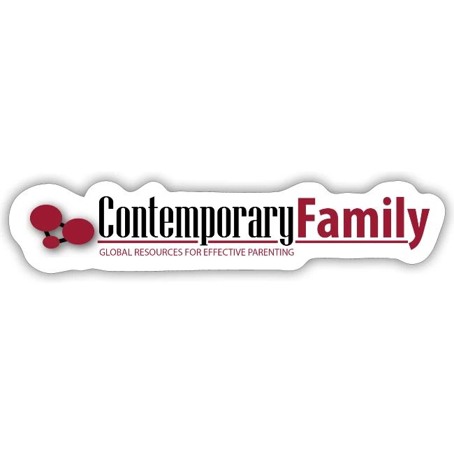 Contemporary Family Text Logo