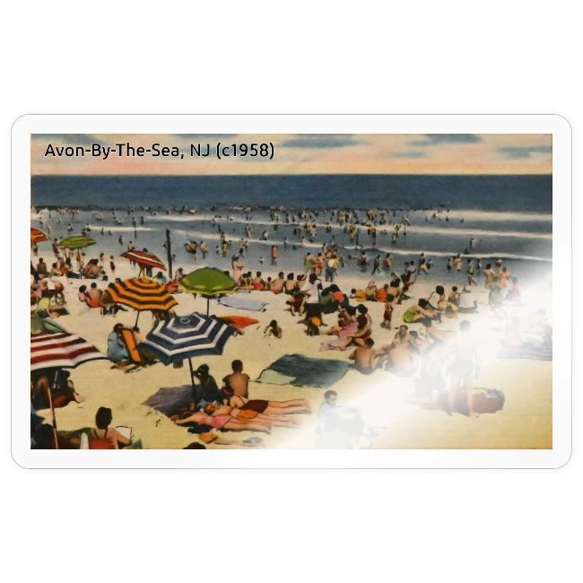 Avon By The Sea NJ 1958