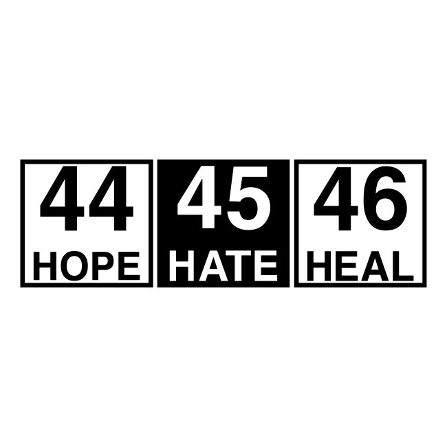 44 Hope 45 Hate 46 Heal