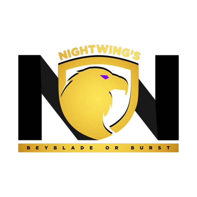 Nightwing GoldxBLK Logo