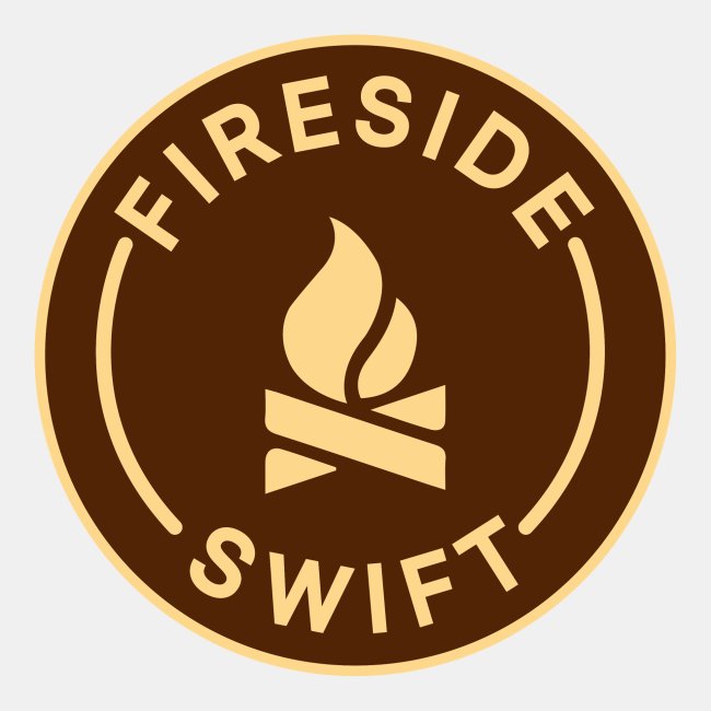 Fireside Swift Sticker