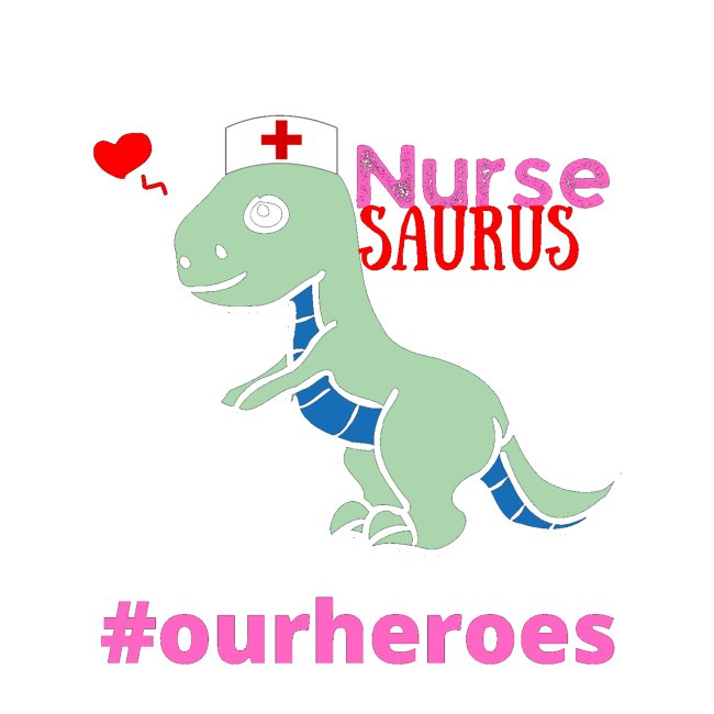NurseSaurus TRex Funny Nurse Lovers T-Shirt