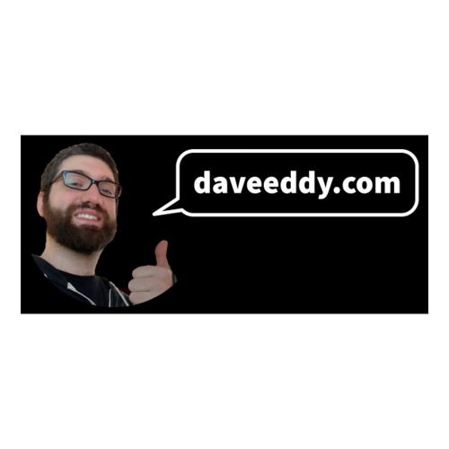 daveeddy.com Thumbs Up Sticker - Sticker