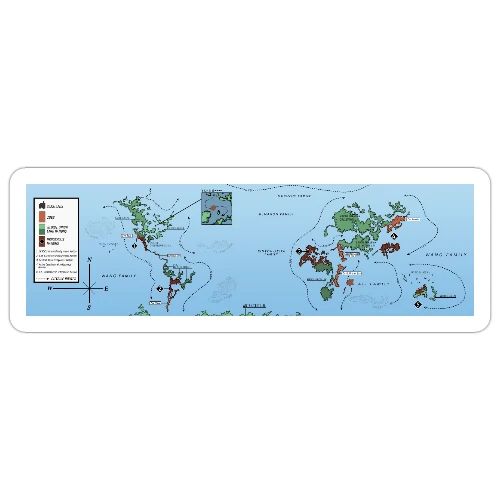 Miriam's World Colored Map