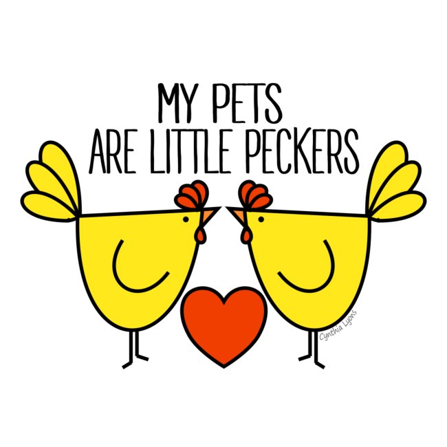 my pets are little peckers