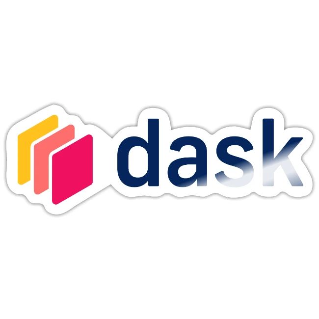 Dask Logo Sticker