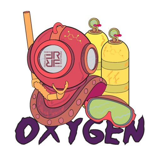 OXYGEN- ROBYN FERGUSON - Sticker