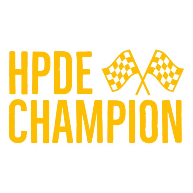 HPDE CHAMPION