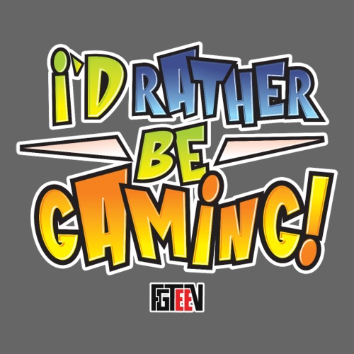 I'd Rather Be Gaming - Sticker