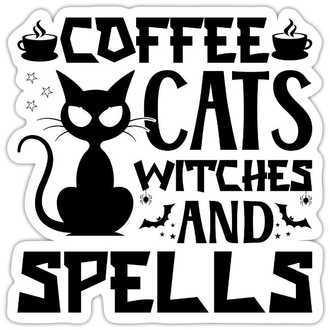 Coffee, Cats, Witches & Spells