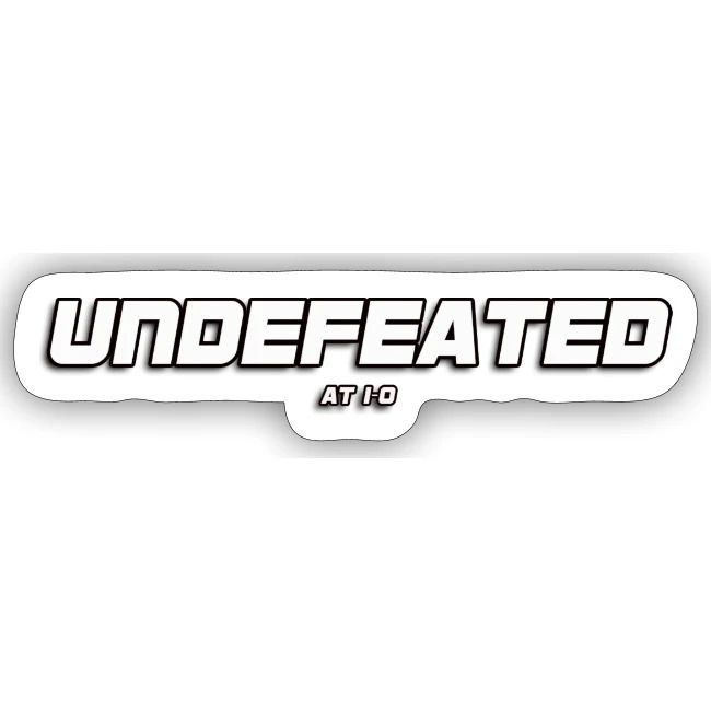 UNDEFEATED (at 1-0)