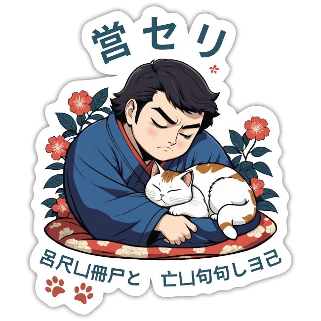 Grumpy Cuddles: Sumotori Napping Japanese Style