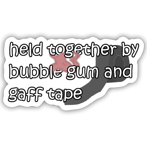 What Holds Theatre Together (Sticker) - Sticker