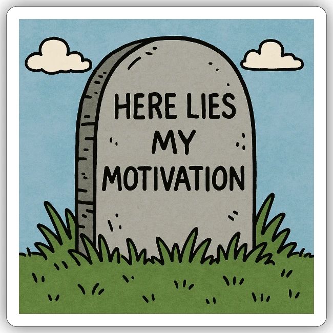 Motivations Cartoon Tombstone