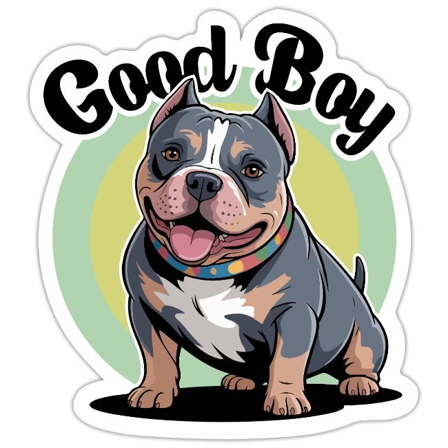 American Bully Dog Design - Bold & Loyal