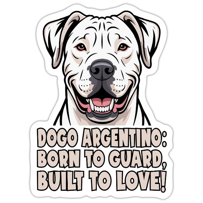 Dogo Argentino Design - Bold & Noble