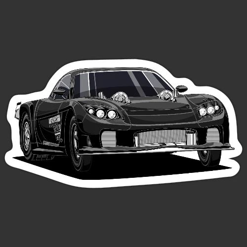 Digicar II - Sticker
