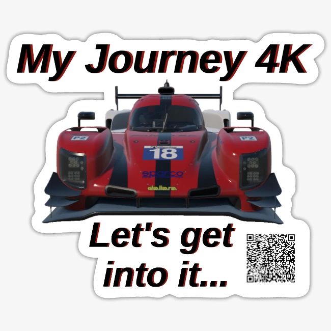 LMP2 Let's get into it sticker