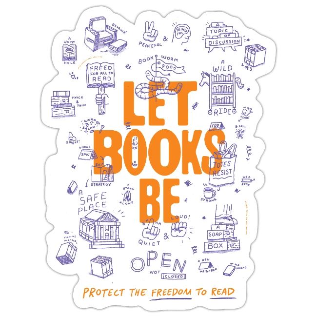 Let Books Be by Mikey Burton