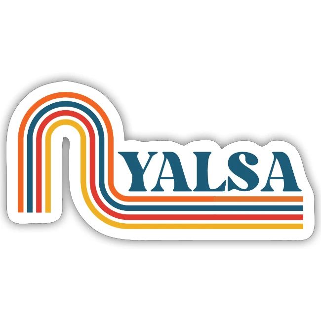 YALSA Retro Rainbow