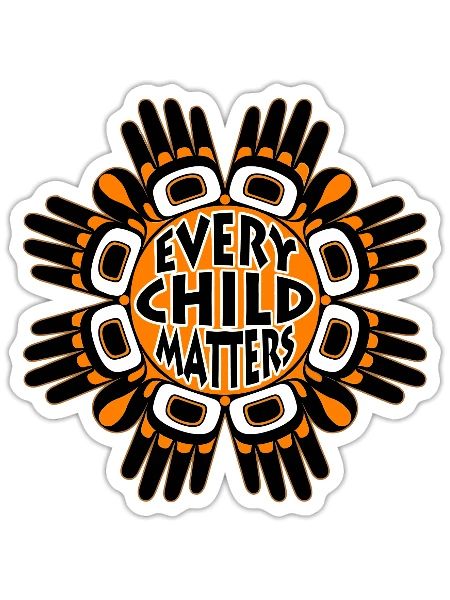 Every Child Matters - Sticker - white matte - Front