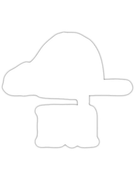 Meh Cat - Sticker - white matte - Front