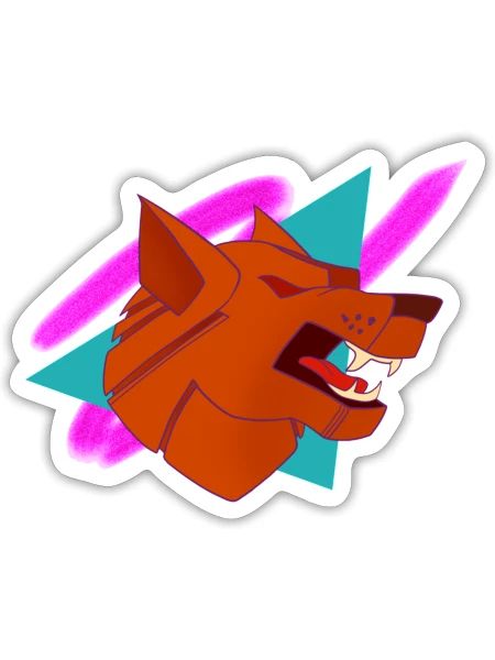 80s Clan - Sticker - white matte - Front