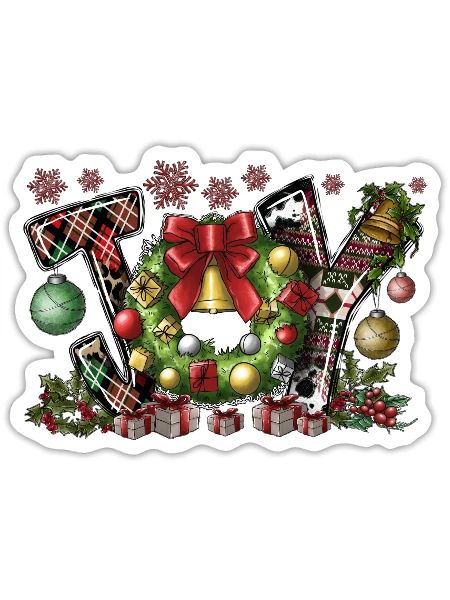 Joy - Sticker - white matte - Front
