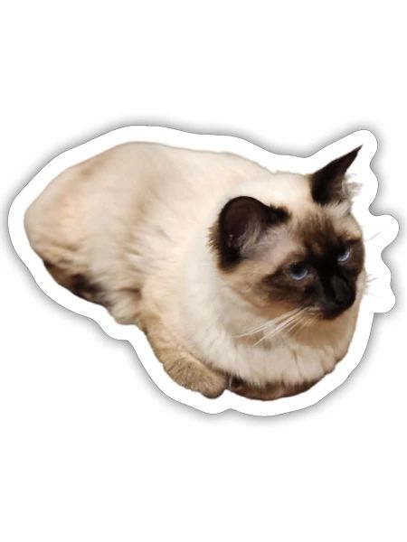 Loaf's - Sticker - white matte - Front