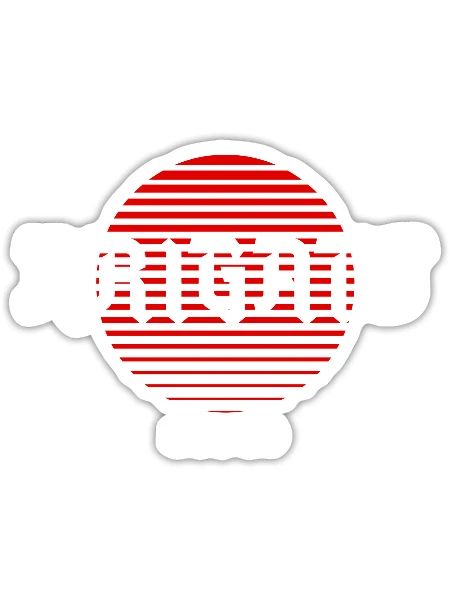 Arigato Sun - Sticker - white matte - Front